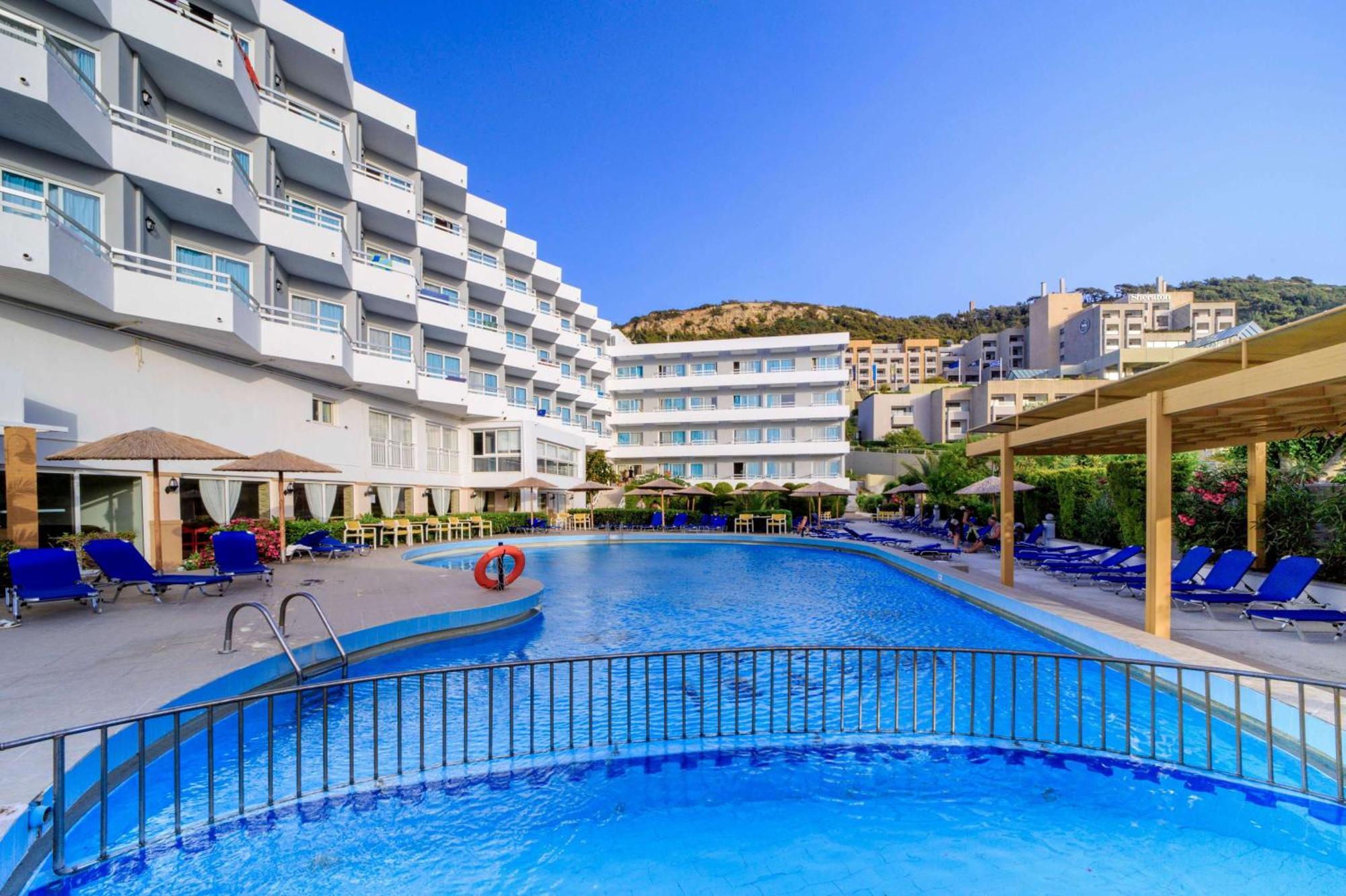 Lito Hotel Иксиа Экстерьер фото