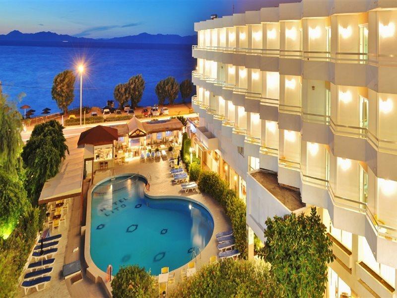 Lito Hotel Иксиа Экстерьер фото